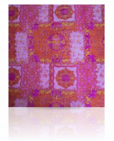 Палантин Женский W-GEOMETRIC/RED